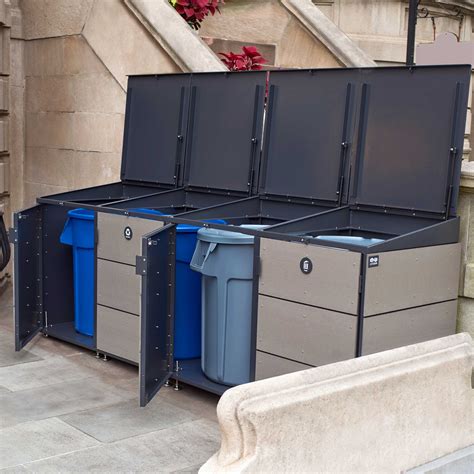 aluminum trash enclosures